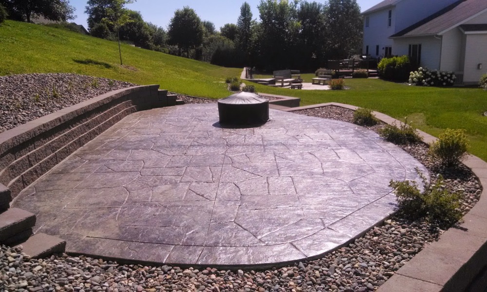 Paver, Stamped Concrete Patio Design and Installation