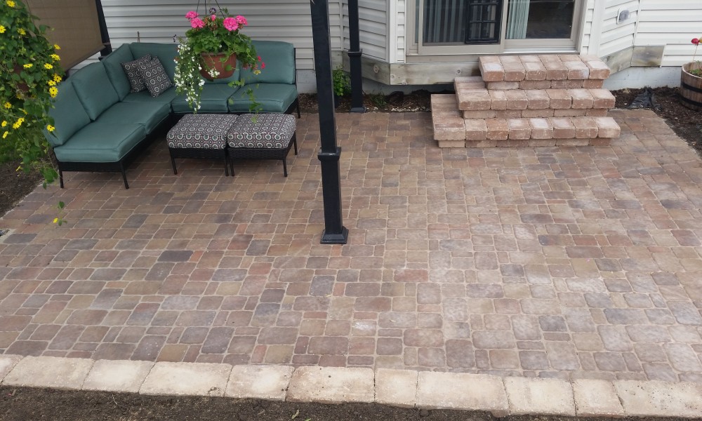 Paver, Stamped Concrete Patio Design and Installation in Rochester, Mn Area