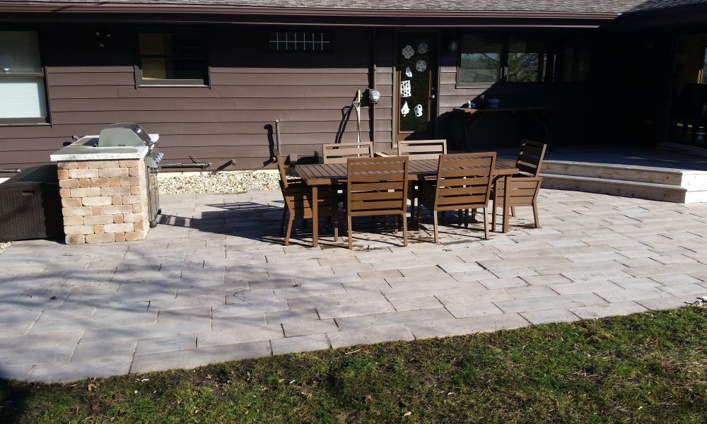 Paver, Stamped Concrete Patio Design and Installation in Rochester, Mn Area