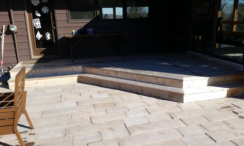 Garden and hardscape installation in Rochester MN